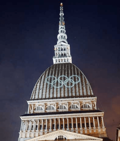 Torino, Mole Antonelliana Olimpiadi Torino 2006