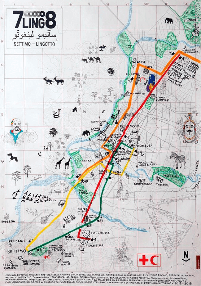 Mappa del festival