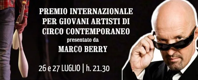 A Grugliasco Marco Berry per per il concorso internazionale per giovani artisti di circo contemporaneo