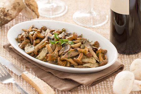 funghi trifolati