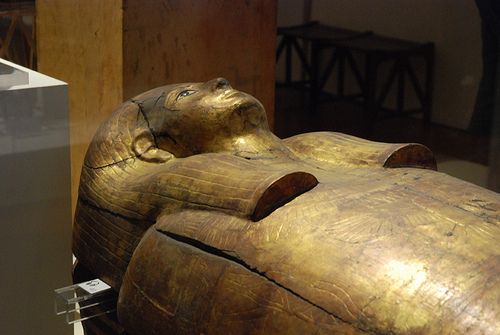 Sarcofago esposto al Museo Egizio di Torino, ©rezanpilot