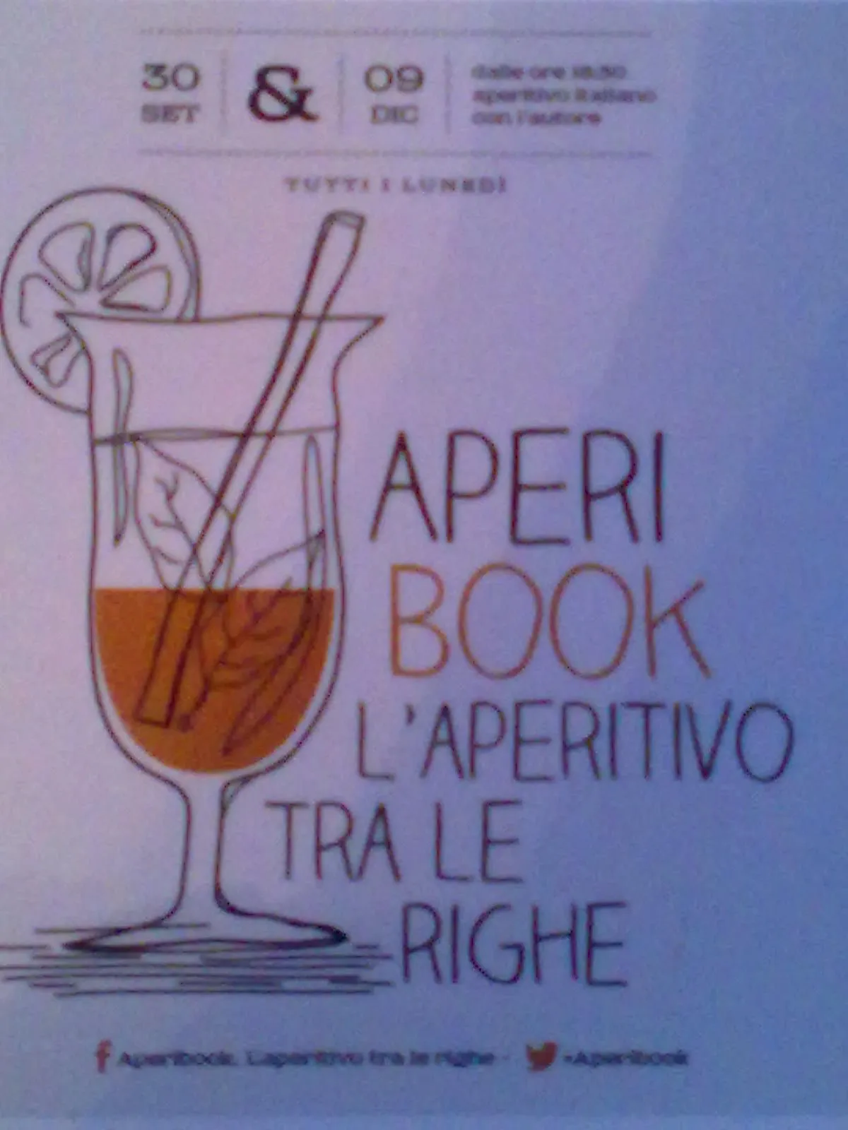 Tutti i lunedì al Golden Palace Hotel c’è Aperibook, l’aperitivo tra le righe