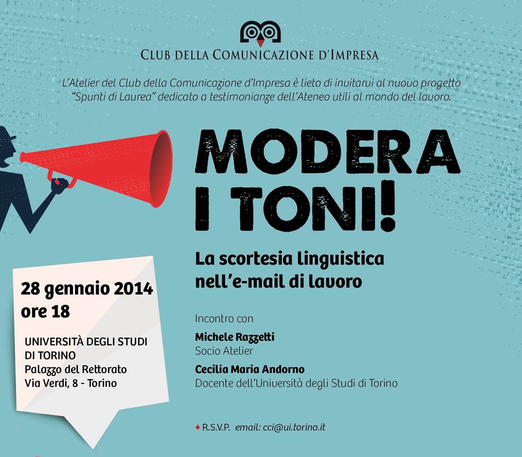 modera i toni incontro rettorato torino università 