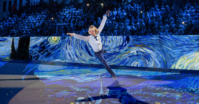Van Gogh on ice