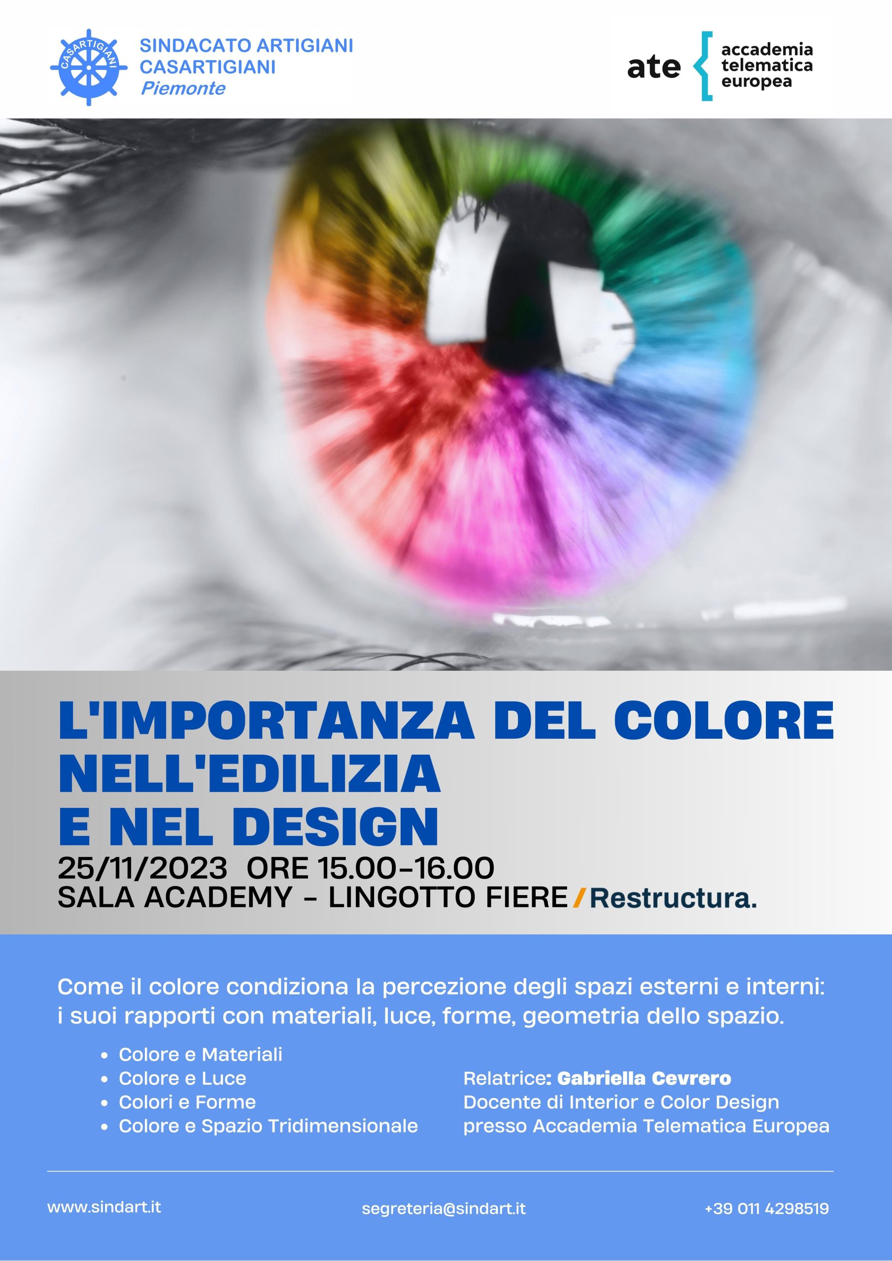 Il colore nell'edilizia e nel design - Restructura - Lingotto Fiere