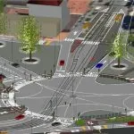 Piazza Baldissera: arrivano i semafori nel nuovo progetto del Comune