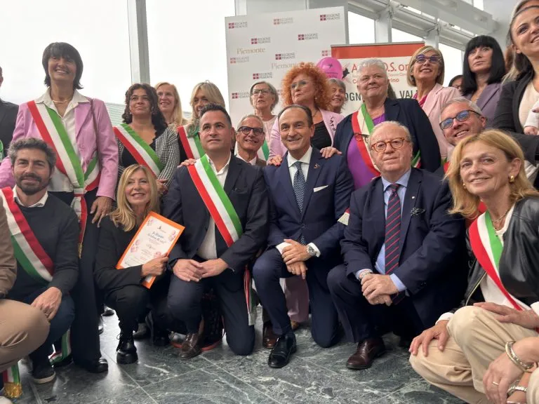 Il Comune di Bussoleno in Regione per la prevenzione del tumore al seno