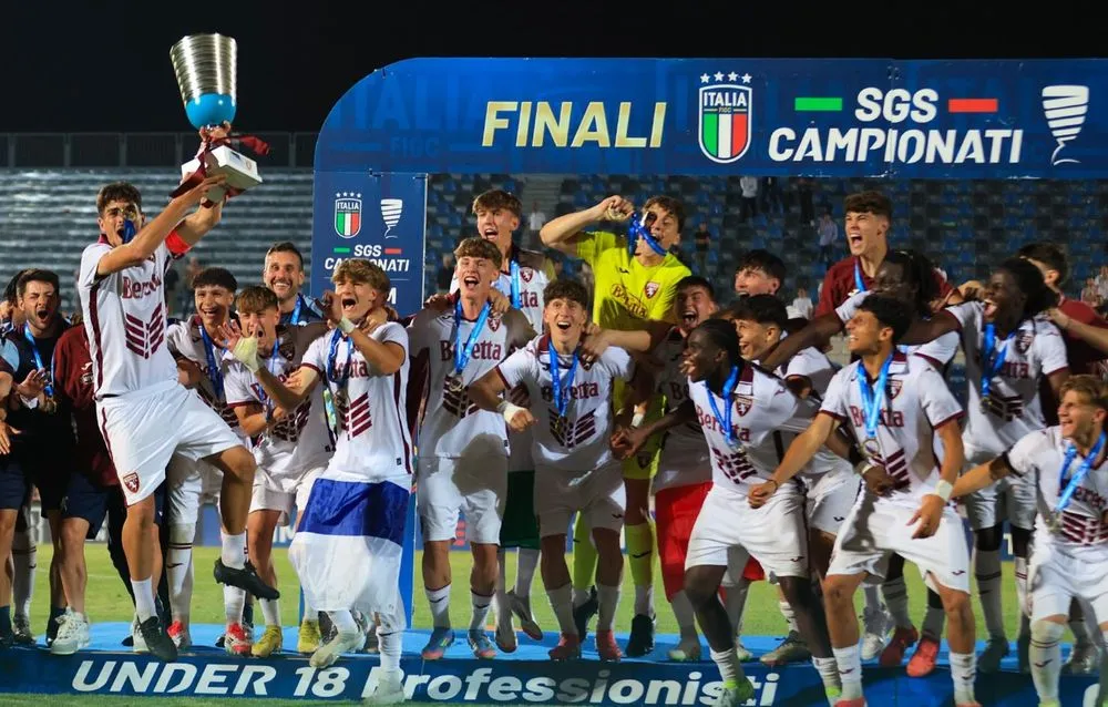 Under 18, il Torino è campione d’Italia: Roma battuta 2-1 nella finale