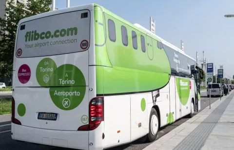 Flibco inaugura un collegamento diretto in pullman tra Torino Porta Nuova e Caselle