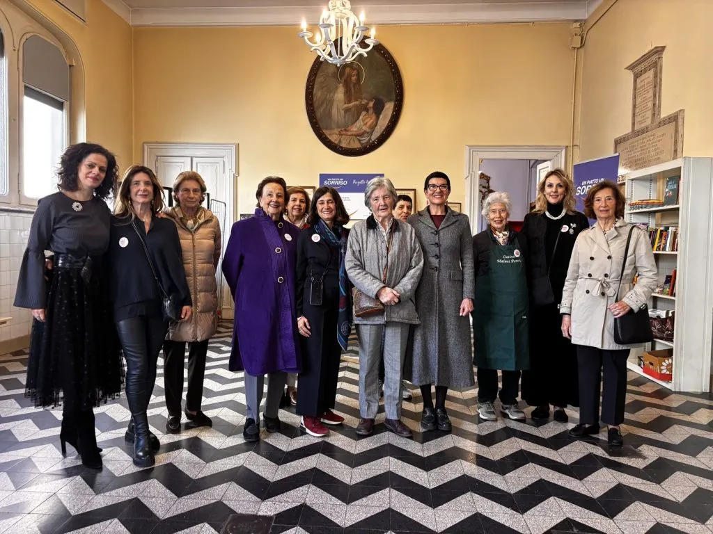 Maria Grazia Grippo in visita alla Pia Opera “Cucina dei Malati Poveri” di Torino