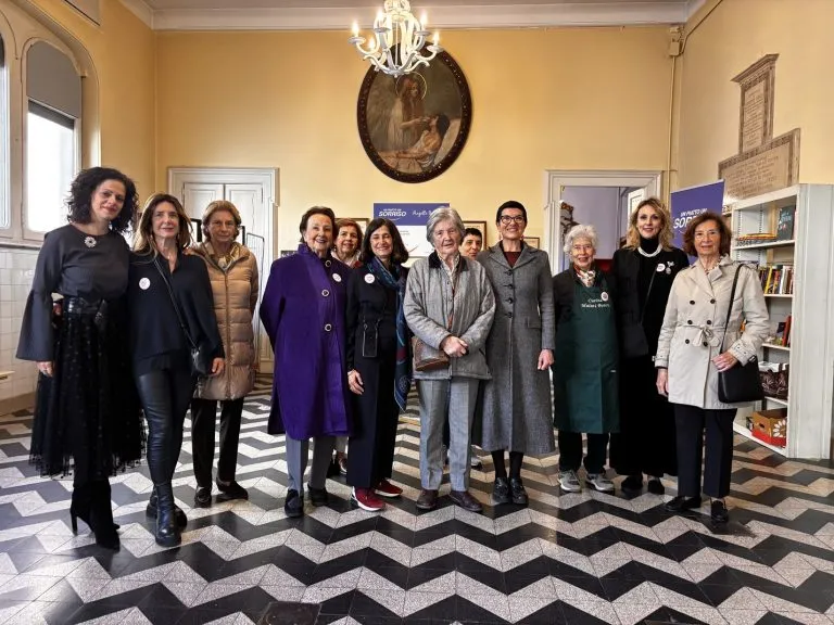 Maria Grazia Grippo in visita alla Pia Opera “Cucina dei Malati Poveri” di Torino